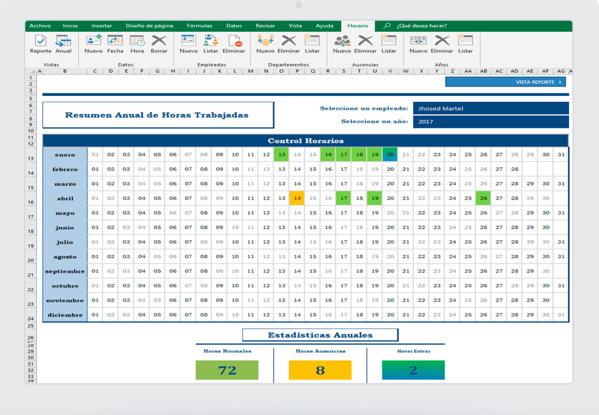 Pack Gestión de Recursos Humanos  Plantillas de Excel para RRHH