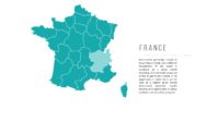 Modelo Power Point con mapa de Francia