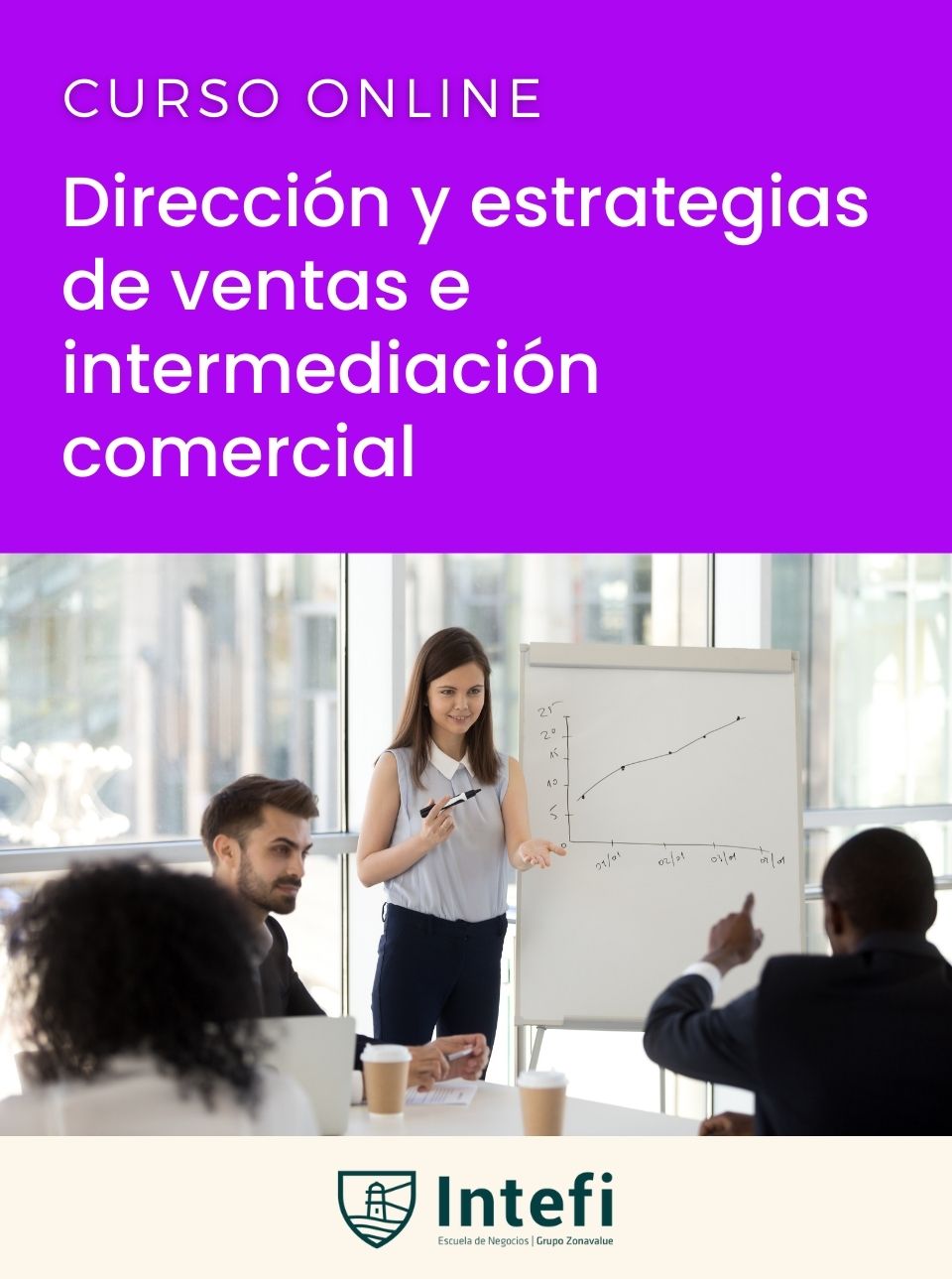 Curso de dirección y estrategias de ventas e intermediación comercial Intefi